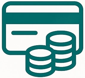 Payment Methods and Withdrawal Speed Icon